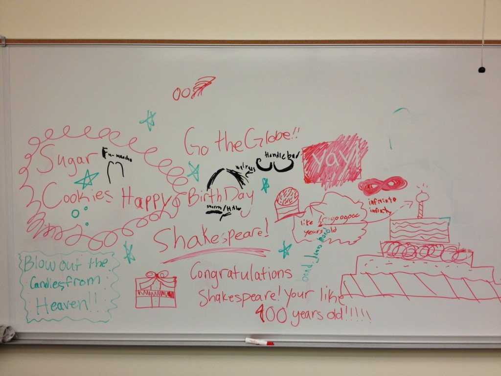Shakespeare Bday